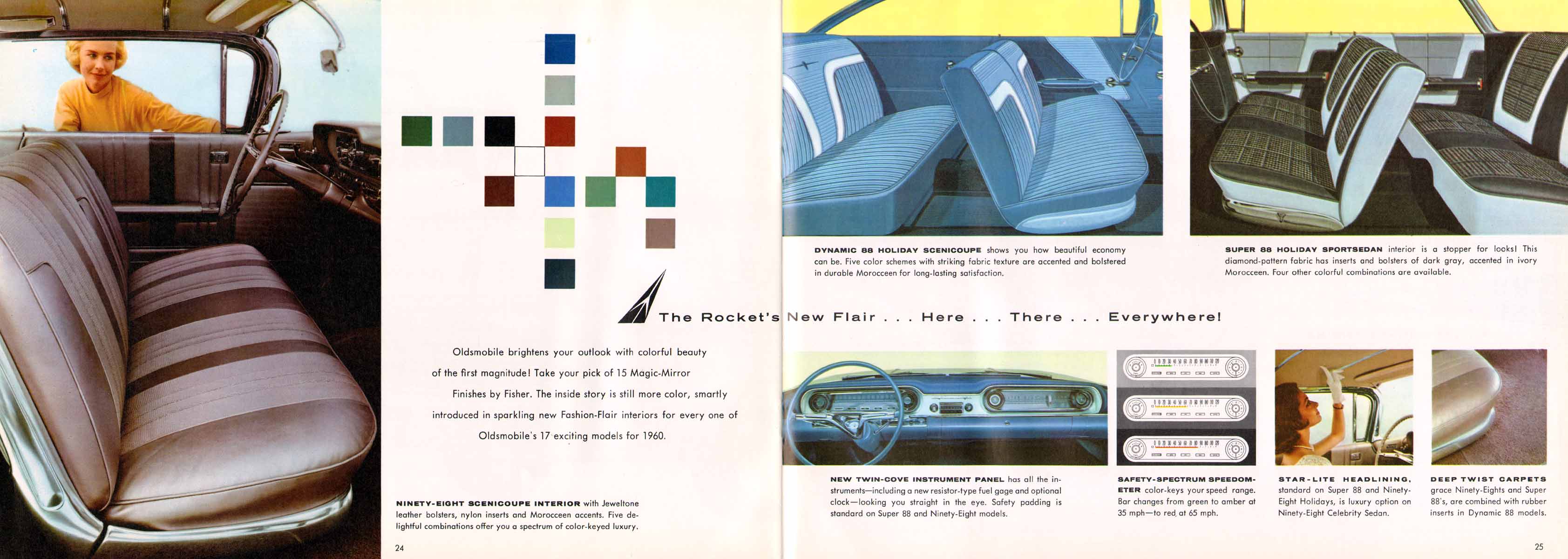 1960 Oldsmobile Motor Cars Brochure Page 10